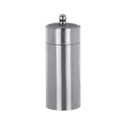 Libbey PG-100 Stainless Steel Pepper Grinder, 3.5 oz Capacity, 4 1/2" Height, Metal Finish - 6/Case 1 image