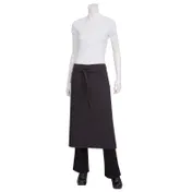 Chef Works ALWKV023-SGY-0 Waist Apron, 31"L x 31"W, Steel Gray 100% Cotton, Towel Loop, Hip Pockets 1 image