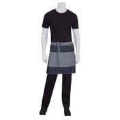 Chef Works AW046-IBL-0 - 19"L X 28.5"W Indigo Blue 100% Cotton Denim Waist Apron - 1/Case 1 image