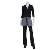 Chef Works AW050-IBL-0 Waist Apron, 12"L x 23"W, Poly/Cotton, Indigo Blue, 3 Pockets 1 image