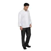 Chef Works CBC01-WHT-2XL Chef Coat, White 2XL, PolyCotton Twill, Cool Vent, Apron Snap 2 image