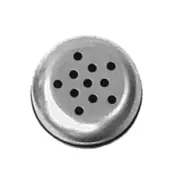 American Metalcraft 3306T Lid - Perforated Stainless Steel Cheese Spice Shaker for 6-8 oz Shakers 1 image