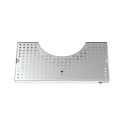 Micro Matic DP-CER-1508 Drip Tray, 15" W x 8-1/8" Dia., Aluminum, Fits CT-400 and CT500 1 image