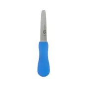 Victorinox 7.6399.8 Clam & Oyster Knife, 3-1/2" Wide Blade, Blue Plastic Handle 1 image