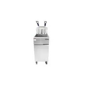 Atosa USA ATFS-50ES-NG 15" Floor Model Gas Deep Fryer, Full Pot, Natural Gas, 50 Ibs, 141,000 BTU 1 image