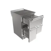 Perlick UCX24-1-2-00 Reach-In Undercounter Refrigerator Freezer 2 image