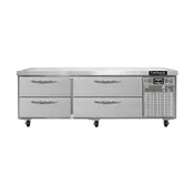 Continental Refrigerator D72GN 72" 4 Drawers Refrigerator Griddle Stand Chef Base w/ Marine Edge 1 image