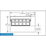 Continental Refrigerator SW48N10 48" 2-Door Sandwich and Salad Prep Table, 10 Pans, Stainless Steel Exterior 6 image