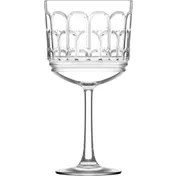 LAV HORECA ARH747 - Cocktail Glass, 15.9 oz (7 3/4" H x 4" Rim), Stemmed Glass, Soda Lime, 6/Case 1 image
