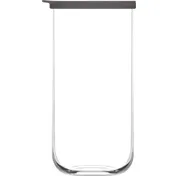 LAV HORECA DET140 PK222 Detroit Jar, 1.4 Qt Container with BPA-Free Lid, 8-1/4" H x 3⅞" Ø - 6/Case 1 image