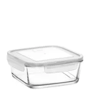 LAV HORECA KYO218 PK0002 - Food Container, Locked White Lid, 38 7/8 oz 0.97 qt Leakproof - 4/Case 1 image