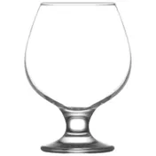 LAV HORECA SOF539 Sofia Brandy Glass, 13 1/8" (10-17 oz) Footed Glass, Soda Lime - 12/Case 1 image