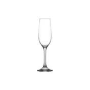 LAV HORECA VLC521 - Valencia Champagne Flute, 7.25 oz, 9" H x 2.75" B, Soda Lime Glass - 12/Case 1 image