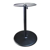 Plantation Prestige 2324700-01 Spun Bar Table Base, Bar Height, 30" Diameter Spread, Round 16-Gauge Steel, Powder-Coated Finish, Fits 36"+ Table Tops 1 image