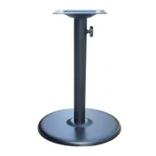 Plantation Prestige 2392200-0150 - Round Steel Table Base 22" Dia., Black Finish, 3" Column, Fits 36" Tops 1 image