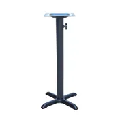 Plantation Prestige 2395710-0250 - Bar Height 37.5" Base, 3" Black Steel Column, Fits X-Base or 22" Round Base 1 image