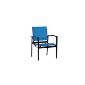 Plantation Prestige 4021100-03 Miramar Arm Chair, Cast Aluminum Frame, Powder-Coated, Sling Back & Seat 1 image
