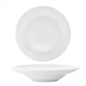 Turgla RN30CK00 - Round White Porcelain Bowl, 11.75" Diameter x 2.5" Height, 17 oz Capacity 1 image