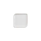 Turgla T-GREAR20KR-12 Square Porcelain Dinner Plate, 6" x 6", Brown Finish 2 image