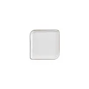 Turgla T-GREAR20KR-12 Square Porcelain Dinner Plate, 6" x 6", Brown Finish 1 image