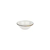 Turgla T-HAGLZT16KS-12 - Round Porcelain Bowl, 6.25" Diameter, 17 Oz Capacity, Brown Gleam Finish 2 image