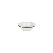 Turgla T-HAGLZT16KS-12 - Round Porcelain Bowl, 6.25" Diameter, 17 Oz Capacity, Brown Gleam Finish 1 image