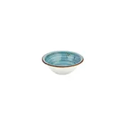 Turgla T-HAINZT16KS-12 Round Porcelain Bowl, 6.25" Diameter, 17 Oz Capacity, Turquoise Finish 1 image