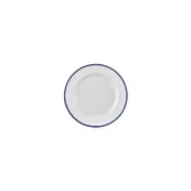 Turgla T-HLNBLGT18DZ-12 7" Round Navy Blue Porcelain Dinner Plate, Classic China Tableware 2 image