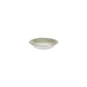 Turgla T-MSZT09CK-24 Deep Rim Porcelain Dinner Plate, 3.5" Round Brown, 2 oz Capacity - 1/Each 2 image