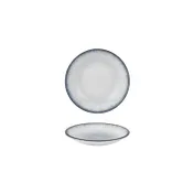 Turgla T-OHZT09CK-24 Deep Rim Round China Plate, 3.5" Diameter, Blue Porcelain, 2 oz Capacity 1 image