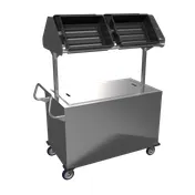 Winholt SS-BC-2748-INSULIB-DTOS Stainless Steel Grab & Go Vending Kiosk with Ice Bin 2 image