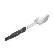Vollrath 64130 - Serving Spoon, 13.8" Length, Black Nylon Handle, 18/8 Steel, 450°F, NSF Certified 1 image
