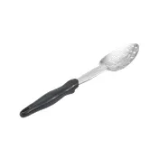 Vollrath 64134 - Slotted Serving Spoon, 13" Black Nylon Handle, 18/8 Stainless Steel, Warranty 1 image