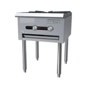 Garland US Range SP-1844 18" Gas Stock Pot Range w/ (1) Three Ring Burner, Manual Controls, 45.000 BTU 2 image