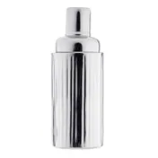 TableCraft Products 12973 Ripple 18-Oz Cocktail Shaker, 3.375"x9" 3-Piece Stainless Steel 1 image