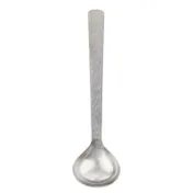 TableCraft Products 12986 Ladle, 1.5 oz, 2.75" x 2.75" x 9" Hammered Finish, 18/0 Stainless Steel 1 image