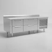 Garland US Range UN17FC54 54" 1-Section Polar Cuisine Freezer Chef Base w/ 2 Drawers 2 image