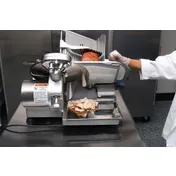 Globe GC512 Chefmate Series 12" Compact Manual Meat Slicer, Gear-Driven, 1/3 HP 5 image