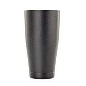Mercer M37199MBK Black Out Cocktail Shaker, 28 oz, 3-5/8" Dia x 7" H, 18/8 Steel, Black Finish 1 image