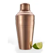 Mercer M37231CP Barfly Cocktail Shaker Set, 14 oz (400 ml) 18/8 Steel, Copper Finish 2 Pc 1 image