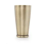Mercer M37312ANG Weighted Cocktail Shaker, 28 oz, 2-Piece, 3-5/8" Dia x 7" H, Stainless Steel, Gold 1 image