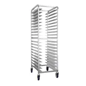 Winholt UARE-2018 20 Pan Universal Pan Rack w/ 5" Swivel Casters 1 image