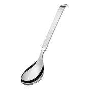 Amefa 131900B000248 - Large Salad Spoon, 11.75" Stainless Steel, Satin/Mirror Finish - Case 1 image