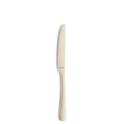 Amefa 1410AVB000335 Dessert Knife, 8-3/8" Finish, 18/10 Stainless Steel, PVD Champagne - 1 Dozen 1 image