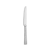 Amefa 331923B000335 Dessert Knife - 8-1/4" 13/0 Stainless Steel, Hammered Handle, Felicity - 1 Dozen 1 image