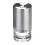 Frieling 4001 Sylva Salt Pepper Shaker, 3-3/10" H x 1-3/4" Dia., Screw Top, 18/10 Steel, Plastic Jar 1 image