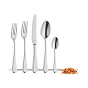 Amefa 805000B000305 Dinner Knife - 9-1/4" Mirror Finish, 18/10 Stainless Steel, 0.22 lb Each - 1 Dozen 2 image
