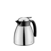 Cilio C544060 Savona Beverage Server, 17 fl oz Stainless Steel & Plastic, Hot 12H Cold 24H - 1/Each 1 image