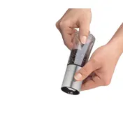 Cilio C613285 Bari Pepper Mill - 5-1/2" H x 2" Dia, Ceramic Grinder, Steel Glass, Gift Boxed 1 image