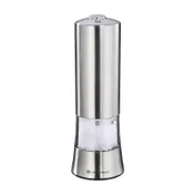 Zassenhaus M033069 - Gera Salt Mill, 2" x 2" x 7" Stainless Steel & Acrylic, 2.5" Diameter Grinder 1 image